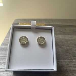 ON SALE: Michael Kors Gold Stud Earrings
